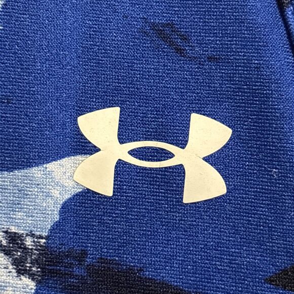 Under Armour Project Rock Blood Sweat Respect Printed Sports Bra Women's Medium - Picture 4 of 14